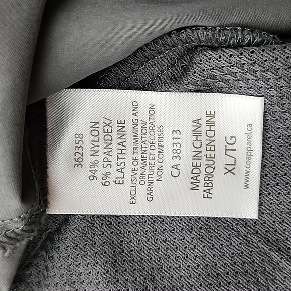 Cloudveil Men's Grey Stone Shorts Roll  Up Hem Hiking Travel Lightweight Size XL - Picture 11 of 15